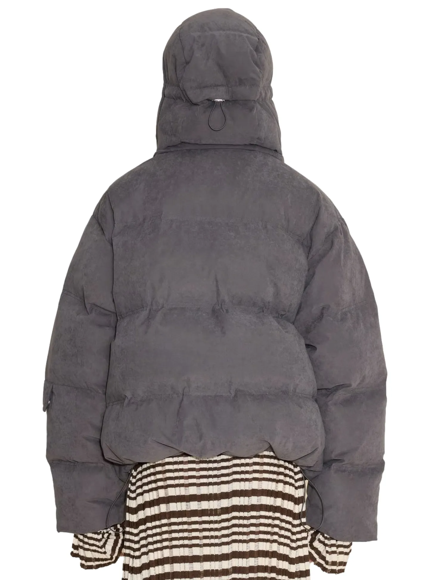 Holzweiler Steilia Brushed Down Jkt Jakke Grå