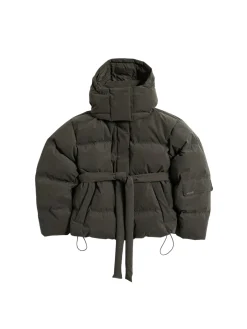 Holzweiler Steilia Brushed Down Jkt Jakke Mørkegrønn