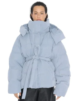 Holzweiler Steilia Brushed Down Jkt Jakke Gråblå