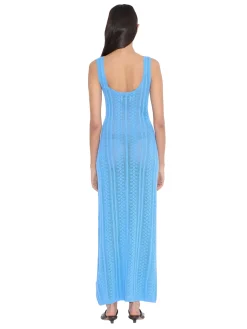 Holzweiler Tine Crochet Dress Kjole Blå