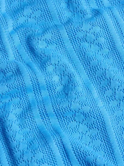 Holzweiler Tine Crochet Dress Kjole Blå