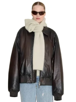 Holzweiler Tine Faded Knit Scarf Skjerf Lysegrønn