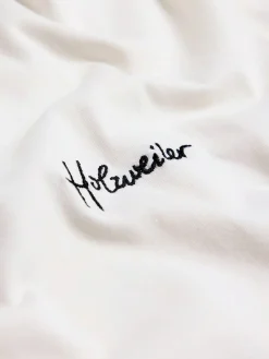Holzweiler Tucker Embroidery Tee T-shirt Hvit