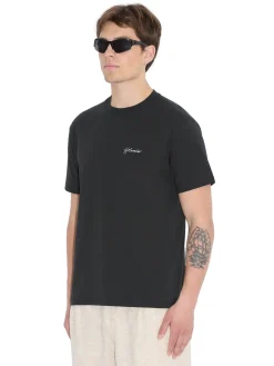 Holzweiler Tucker Embroidery Tee T-shirt Sort