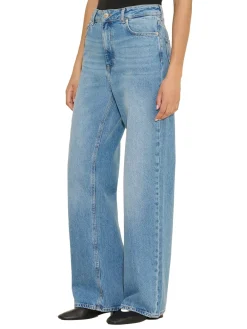Holzweiler Wide Jeans Jeans Lyseblå