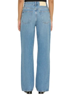 Holzweiler Wide Jeans Jeans Lyseblå