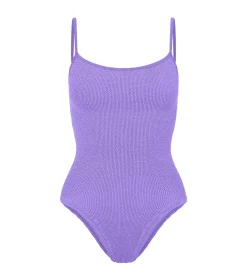 Hunza G Pamela Swim Badedrakt Lilla
