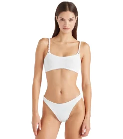 Hunza G Phoebe Bikini Crinkle Bikini Hvit