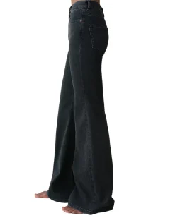 Jeanerica Fuji Used Black Jeans Sort