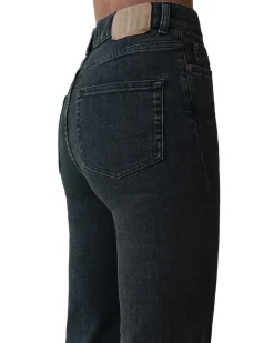 Jeanerica Fuji Used Black Jeans Sort