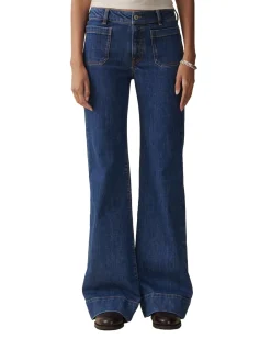 Jeanerica St. Monica Low Jeans Mørkeblå