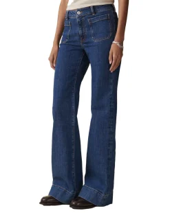 Jeanerica St. Monica Low Jeans Mørkeblå