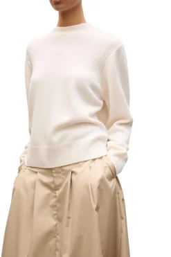Julie Josephine Alma Sweater Genser Hvit