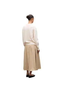 Julie Josephine Alma Sweater Genser Hvit