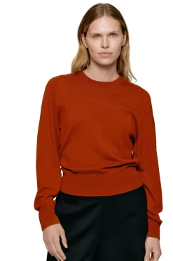 Julie Josephine Hanne Sweater Genser Rustrød