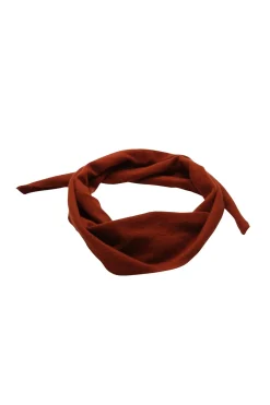 Julie Josephine Rose Scarf Skjerf Rustrød