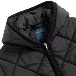 Lavenham Big Quilt Zipped Craydon Womens Jakke Sort