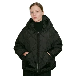 Lavenham Big Quilt Zipped Craydon Womens Jakke Sort