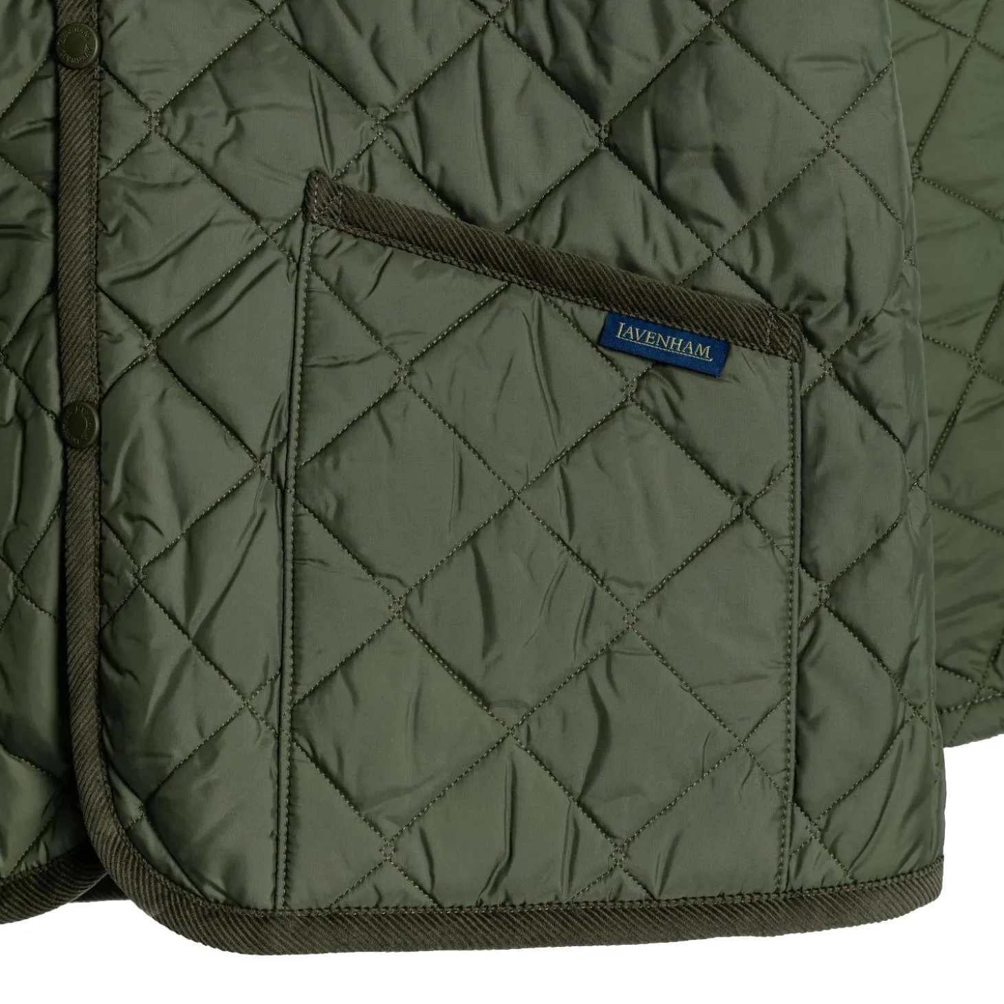 Lavenham Denham Mens Jakke Oliven