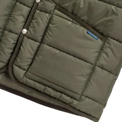 Lavenham Horizontal Big Quilt Mickfield Jacket Mens Jakke Grønn