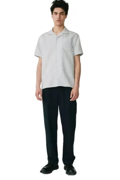 Libertine Libertine Cave Skjorte Lys Blå Melert