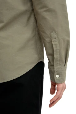 Livid Cassidy Olive Oxford Skjorte Oliven