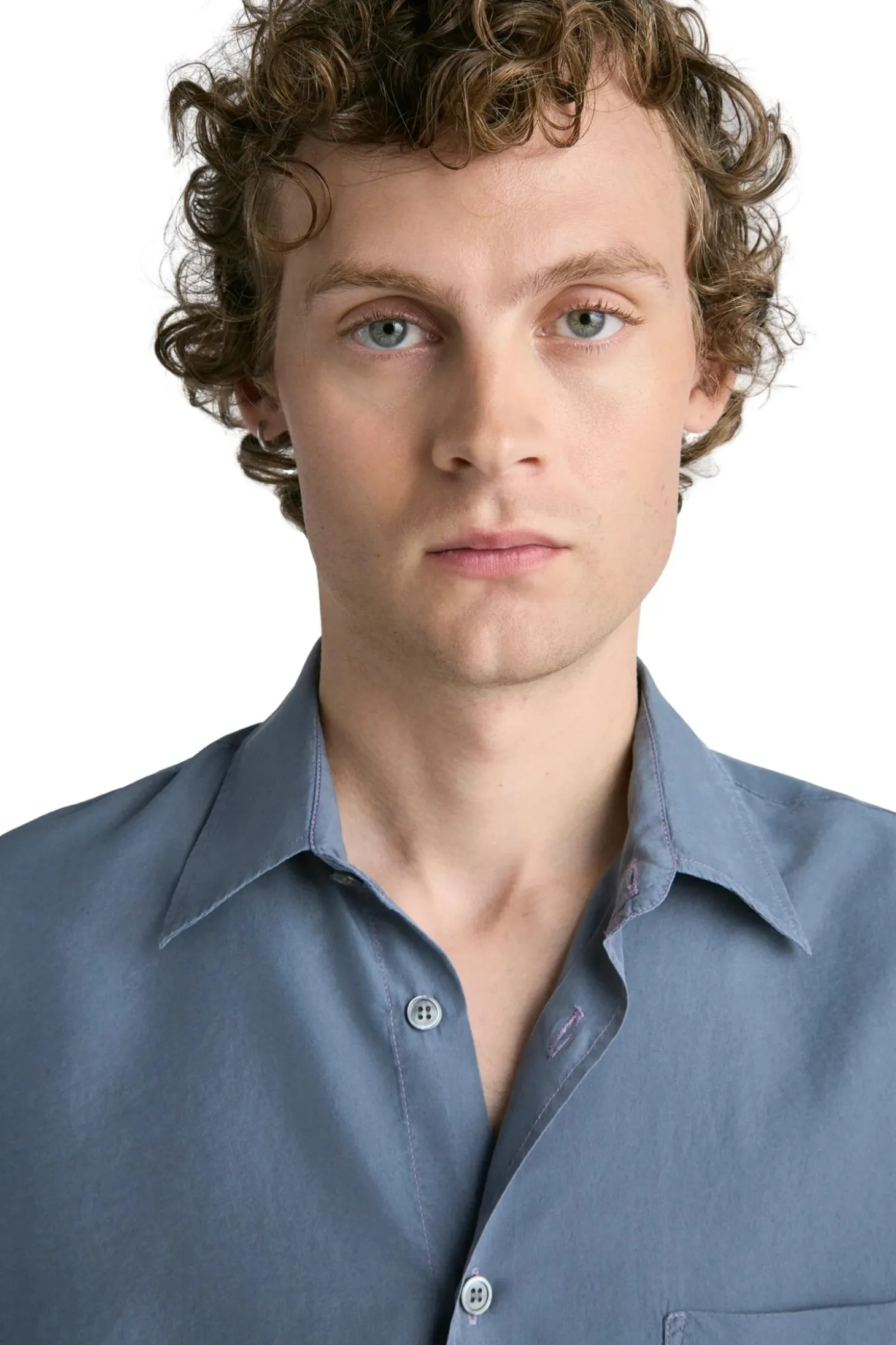 Livid Keen Skjorte Gråblå