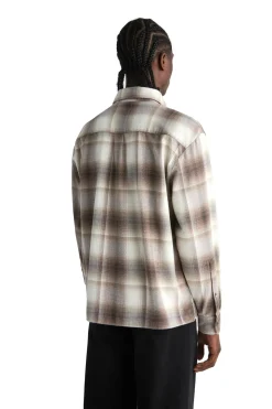 Livid Lefty Brown Check Skjorte Brun Mønster