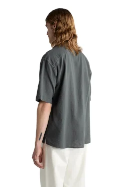 Livid Stone Loose Skjorte Grå