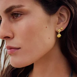 Maanesten Conca Earrings Øredobber Gull