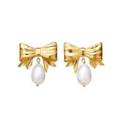 Maanesten Diana Earrings Øredobber Gull