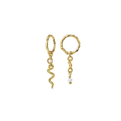 Maanesten Evelyn Earrings Øredobber Gull
