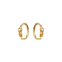 Maanesten Florus earring Øredobber Gull