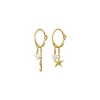 Maanesten Momi Earrings Øredobber Gull