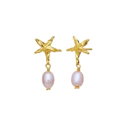 Maanesten Sandie Earrings Øredobber Gull