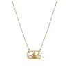 Maanesten Zodiac Capricorn Necklace Steinbukk Smykke Gull