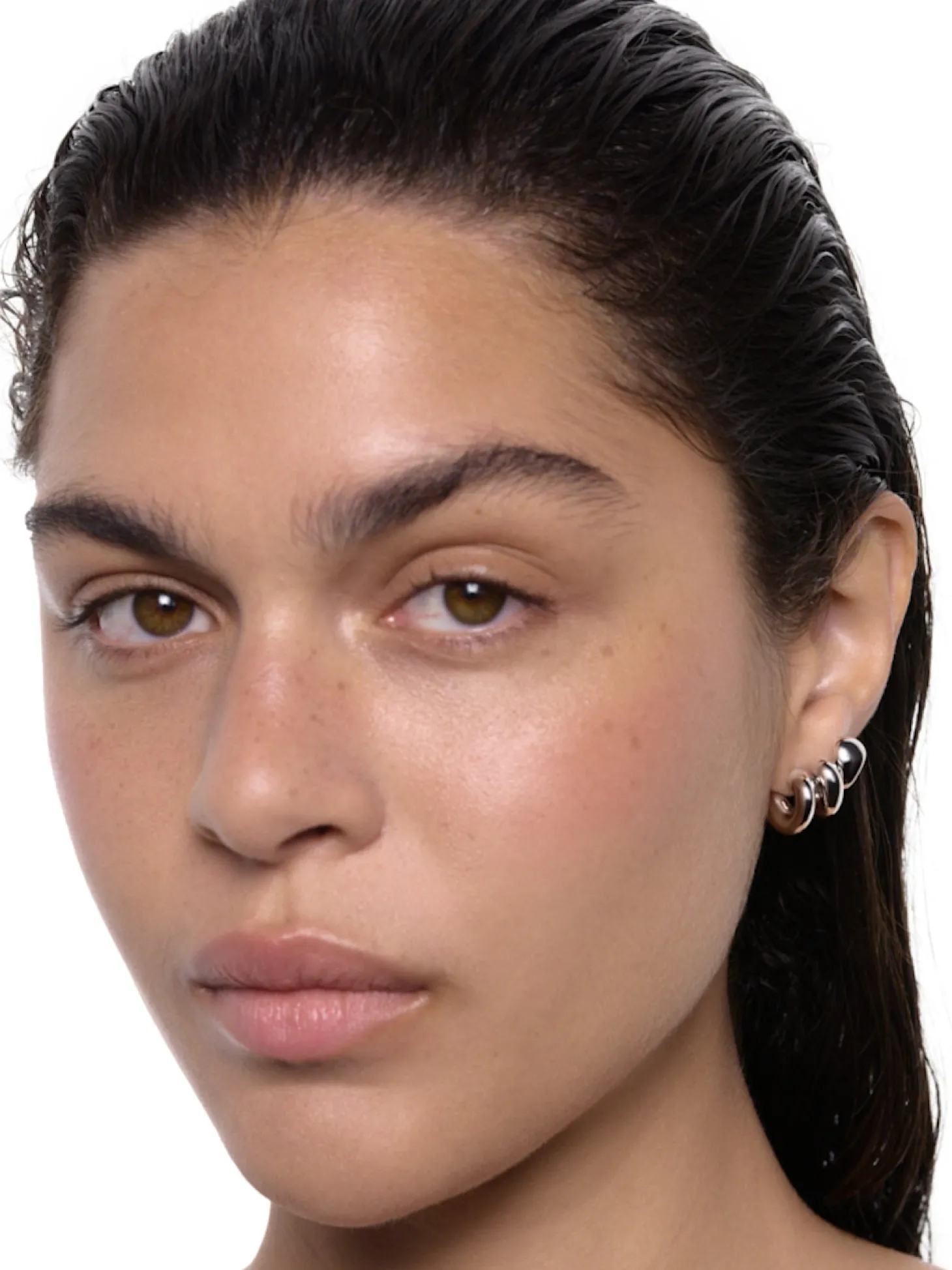 Maria Black Coil Crawler Earring Right Øredobber Sølv