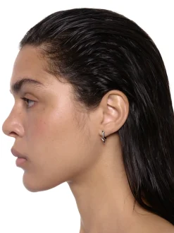 Maria Black Coil Curl Studs Pair Øredobber Sølv