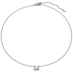 Maria Black Roppogni Drop Necklace Smykke Sølv