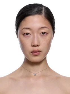 Maria Black Roppogni Drop Necklace Smykke Sølv