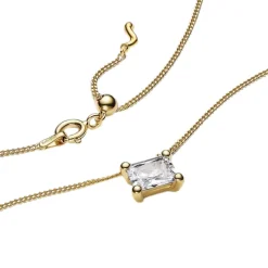 Maria Black Roppogni Drop Necklace Smykke Gull