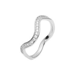 Maria Black Rose Ring Ring Sølv