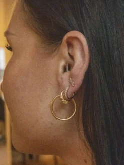 Maria Black Senorita 20 Hoop Øredobber Gull