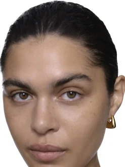 Maria Black Tote Earrings Medium Pair Øredobber Gull