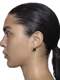 Maria Black Tote Earrings Small Pair Øredobber Gull