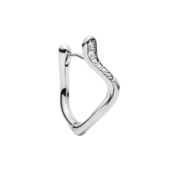 Maria Black Yasmin 12 Huggie Left Øredobber Sølv