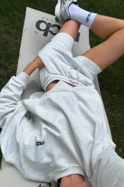 MCB Sportswear Signature Crew Genser Lysegrå