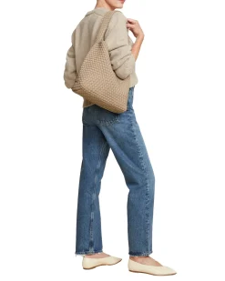 Naghedi Nomad Medium Hobo Cashmere Veske Taupe