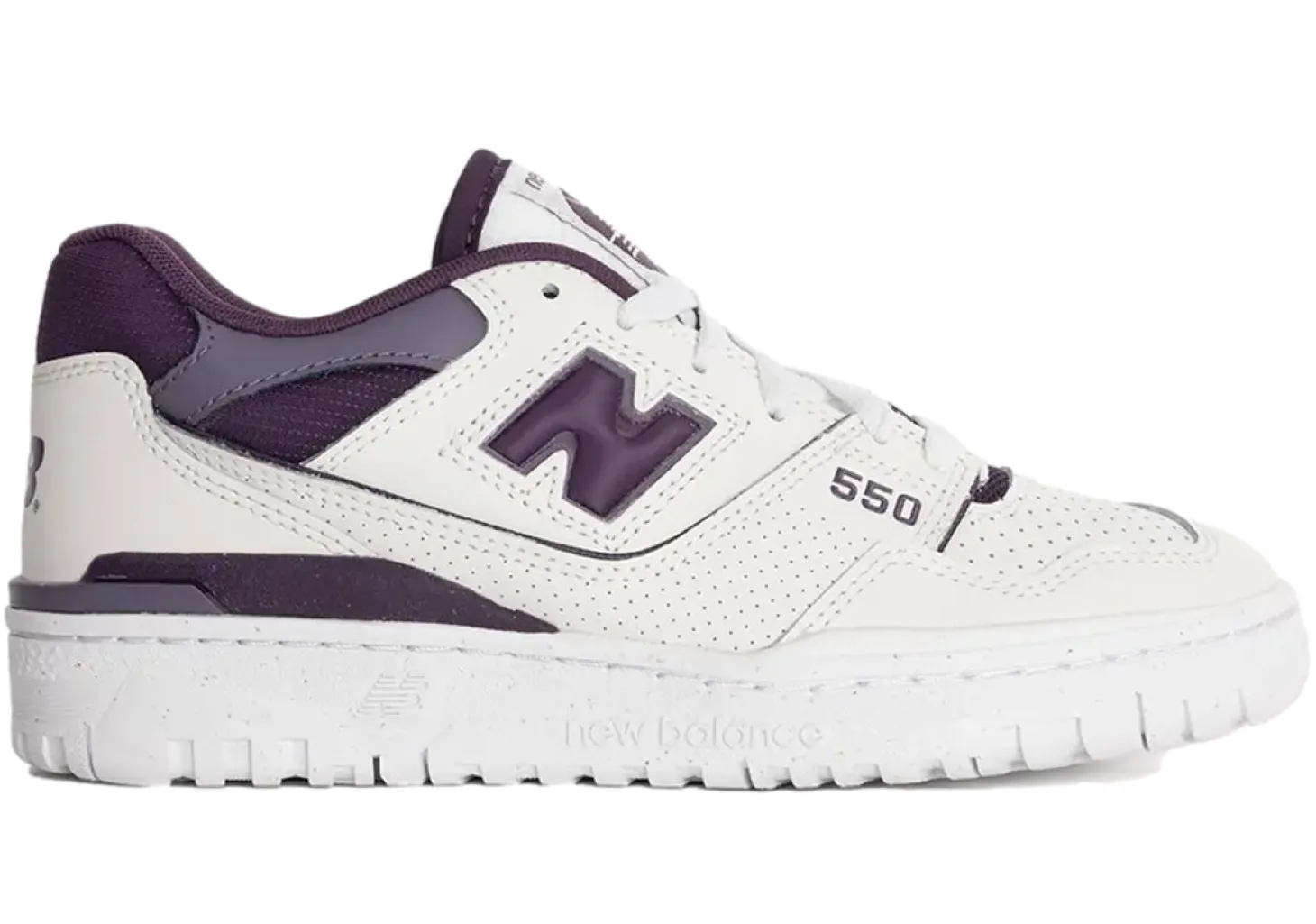 New Balance BBW 550 DG Sko Hvit Og Lilla