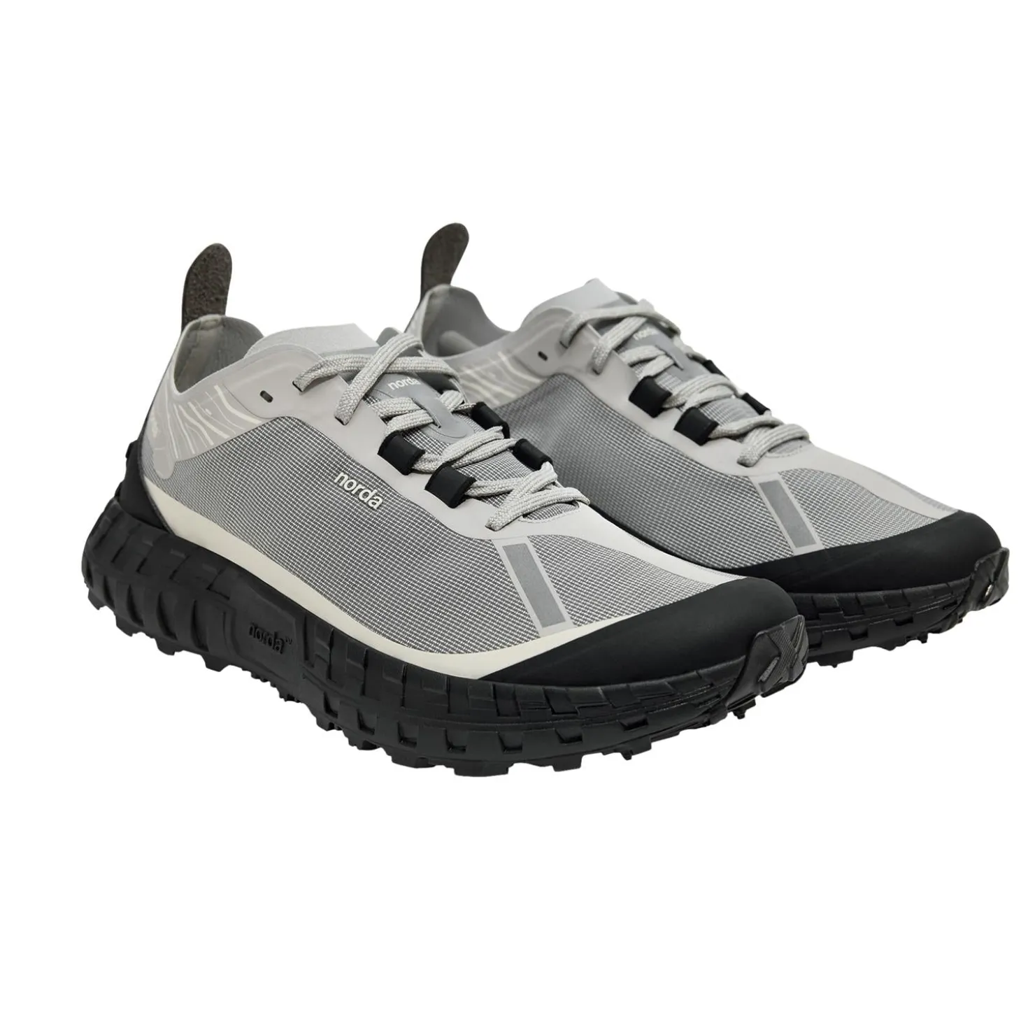 Norda 001 Pewter Sko Sort Og Grå